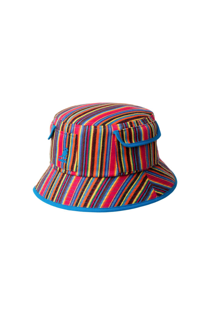 Kangol Kangol K5447 Multi Color Stripe Bucket
