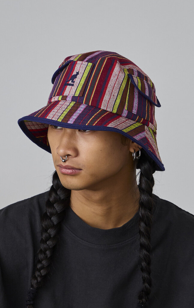Kangol Kangol K5447 Multi Color Stripe Bucket