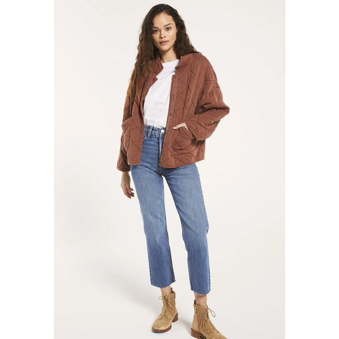 ZJ203646S Z Supply Maya Quilted Jacket 