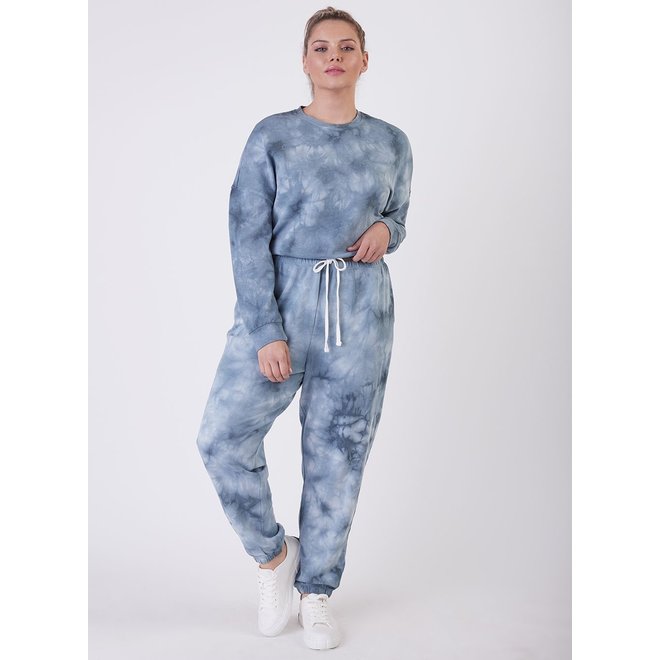 Relaxed Fit Jogger - Blue Tie Dye – OWN YOUR ELEGANCE