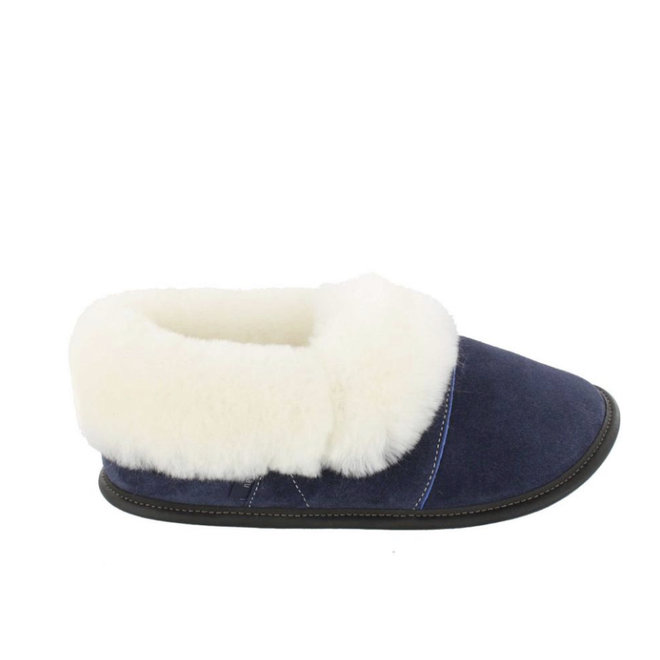 Mens Slippers Low Cut Navy (more colours)