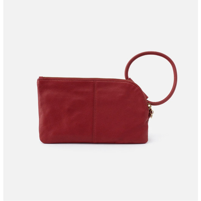 Sable Clutch in Scarlet