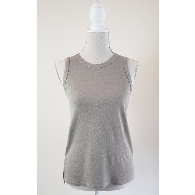 Bobi Split Hem Tank  (Multiple Colours)