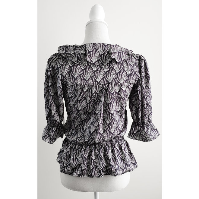 Caroline Smock Waist Blouse