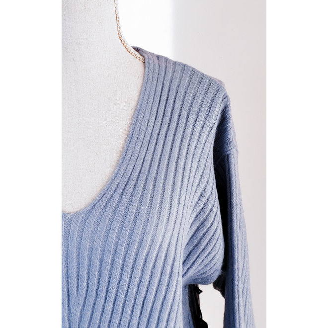 Ribbed Pullover