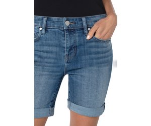 LM9184F92 Liverpool The Keeper Boyfriend Short The Leather House