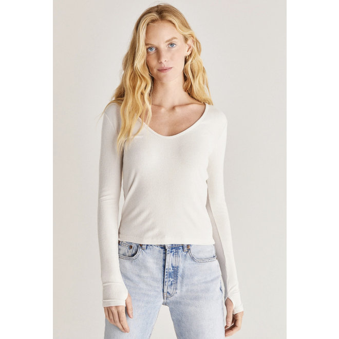 Sonya Brushed Rib Top