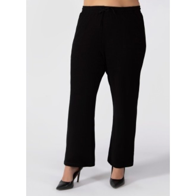 Wide Leg Waffle Knit Pant