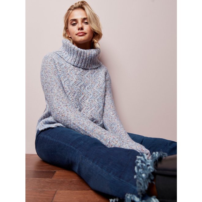 Cable Knit Turtleneck