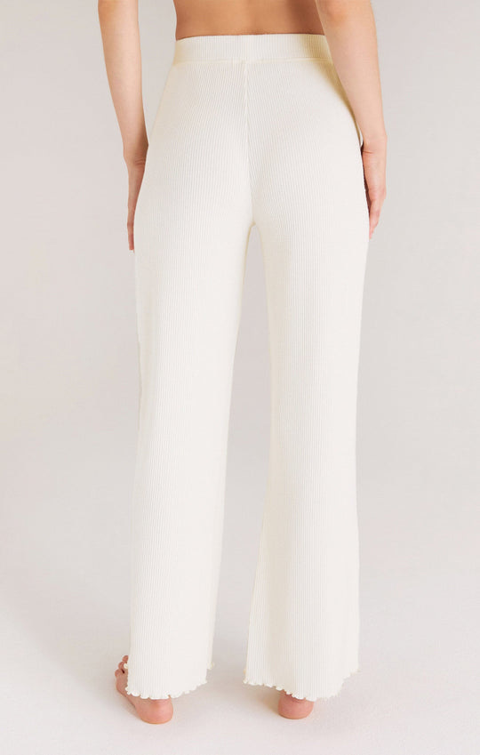 White Structured Snatched Rib Hot Pants