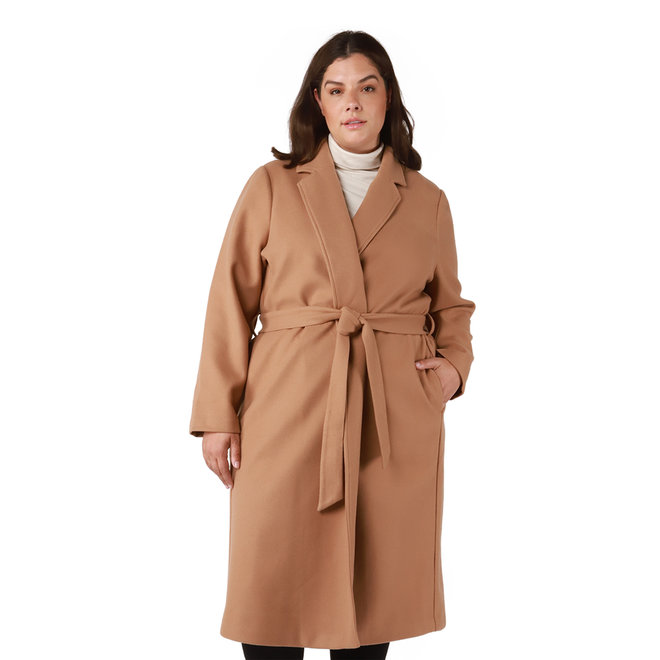 Blend She Dodi tube quilted longline coat