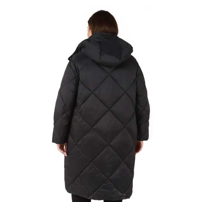 Long Line Quilted Puffer