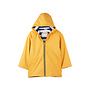 Yellow & Navy Zip Up Splash Jacket