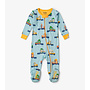 Big Rig Trucks Footed Coverall Sleeper