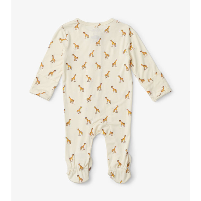 Little Giraffes Baby Footed Coverall Sleeper