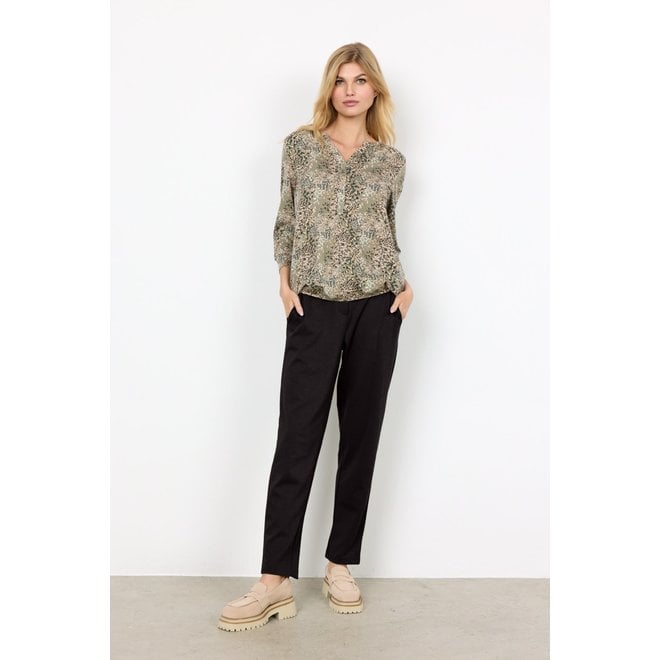 Lezat Vanna Organic Cotton Bootleg Flare Pant - ShopStyle