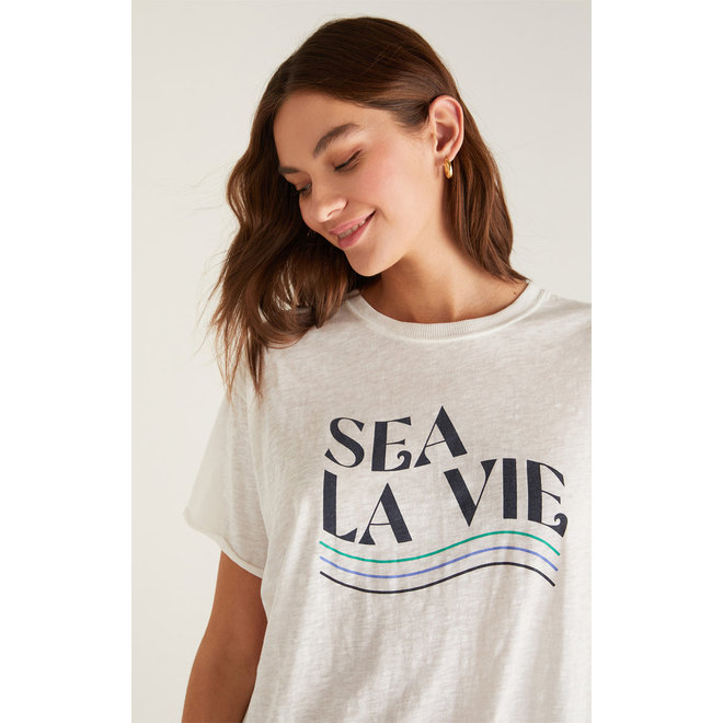 Oversized Sea La Vie Tee