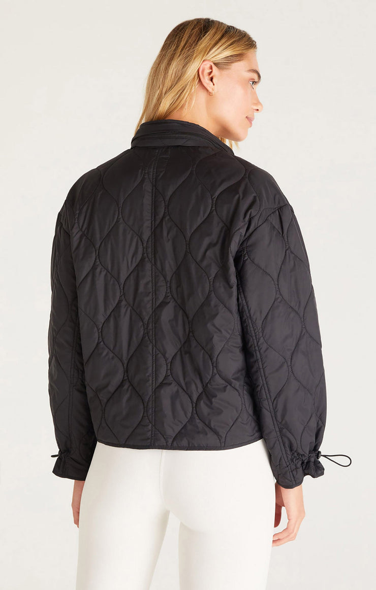 Z SUPPLY - Catharina Quilted Zip Jacket