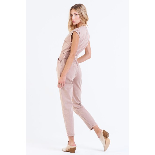 Nicole Coloured Denim Jumpsuit