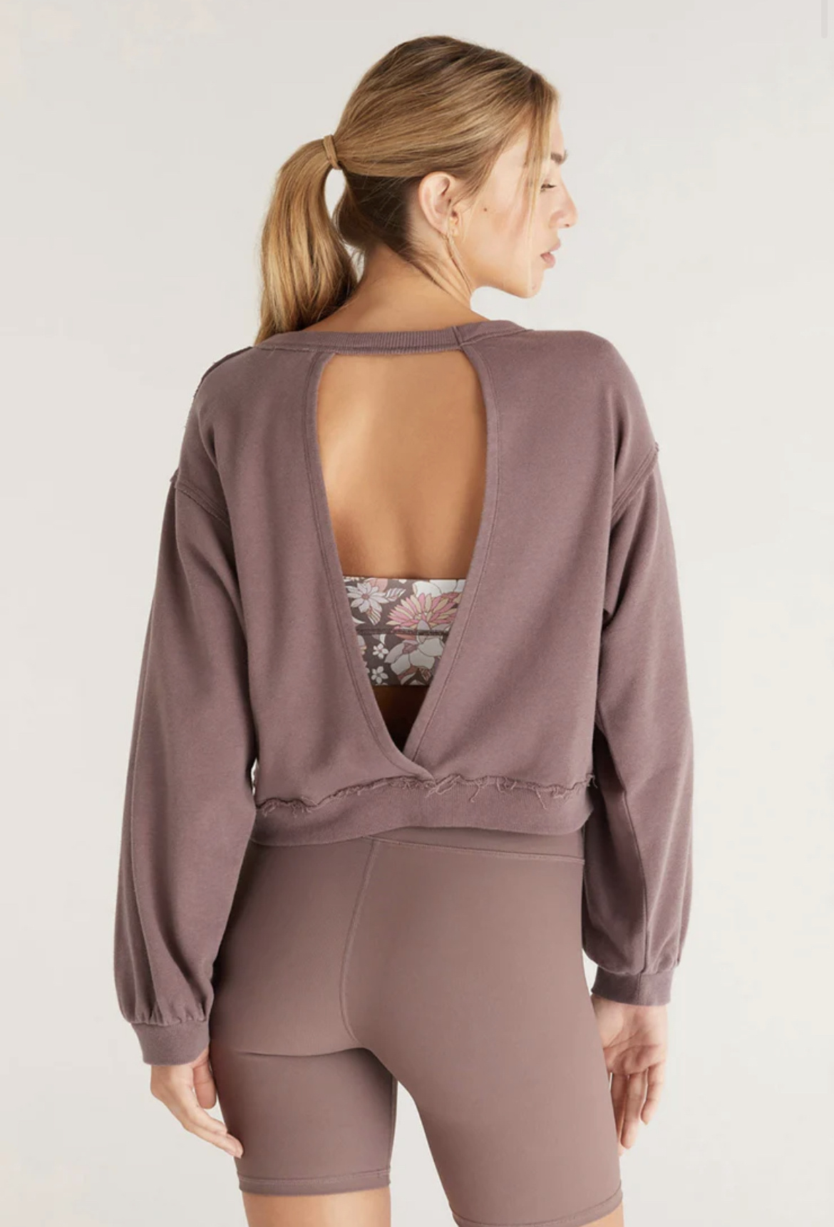 ZVT231130S Z Supply It's a Good Day Sweatshirt - The Leather