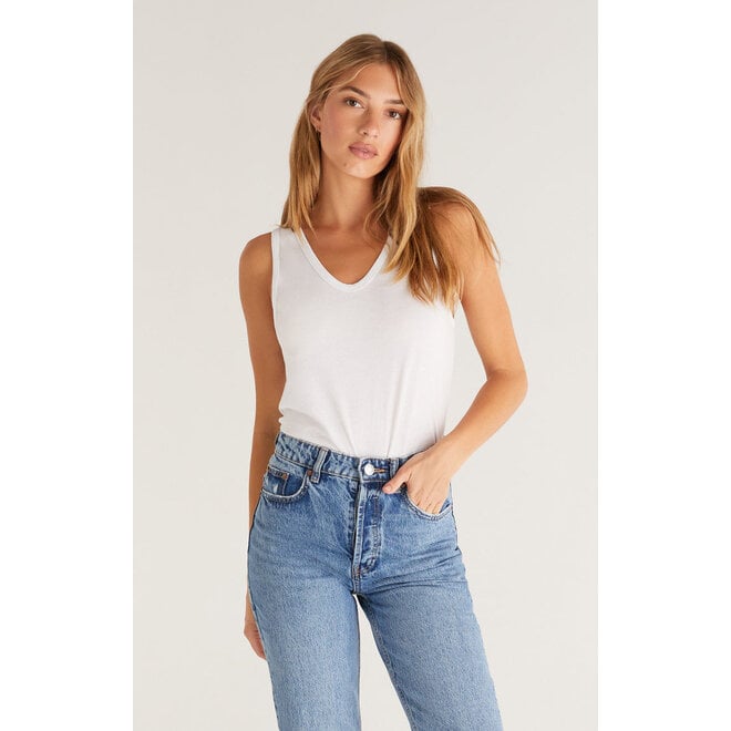 Jockey® Women's Modern Micro Scoop Neck Crop Top - White, S - Kroger