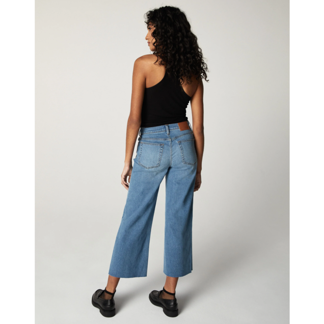 Greta Mid Rise Wide Leg Crop