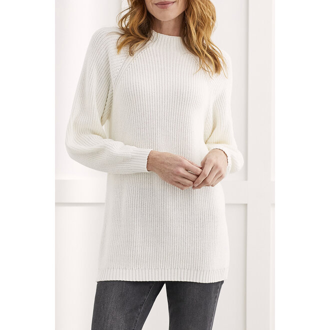 Mock Neck Long Sweater (2 colours)