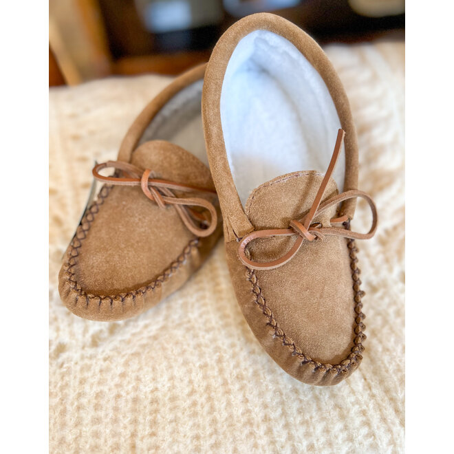 Men's Lined Moccasins