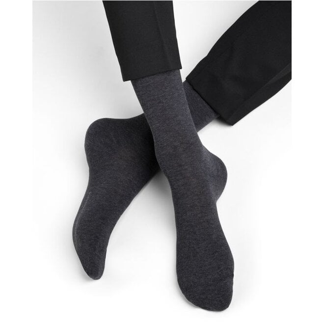 Egyptian Cotton Rolled Edge Socks (3 colours)