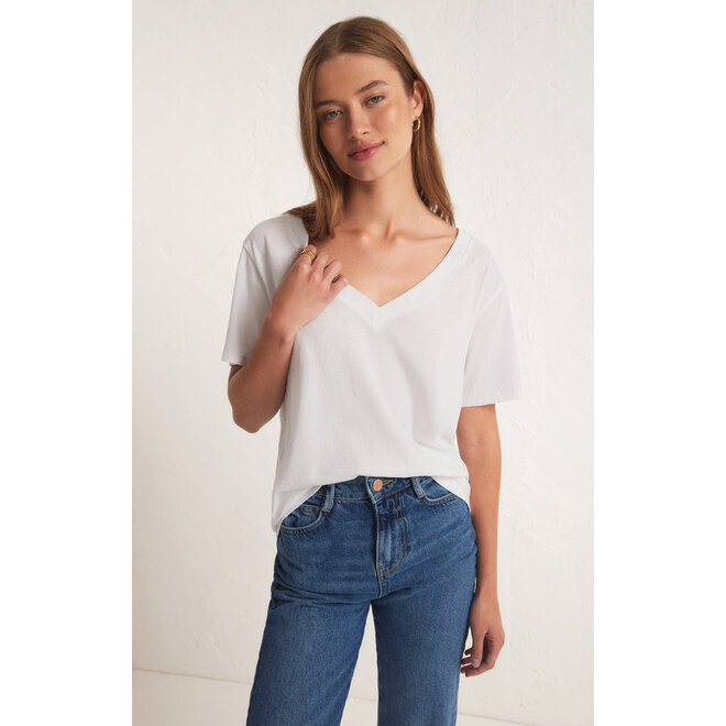 Girlfriend V-Neck Tee (3 colours)