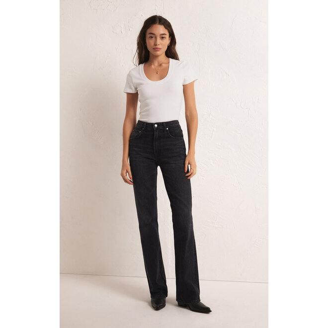 Sirena Rib Short Sleeve Tee