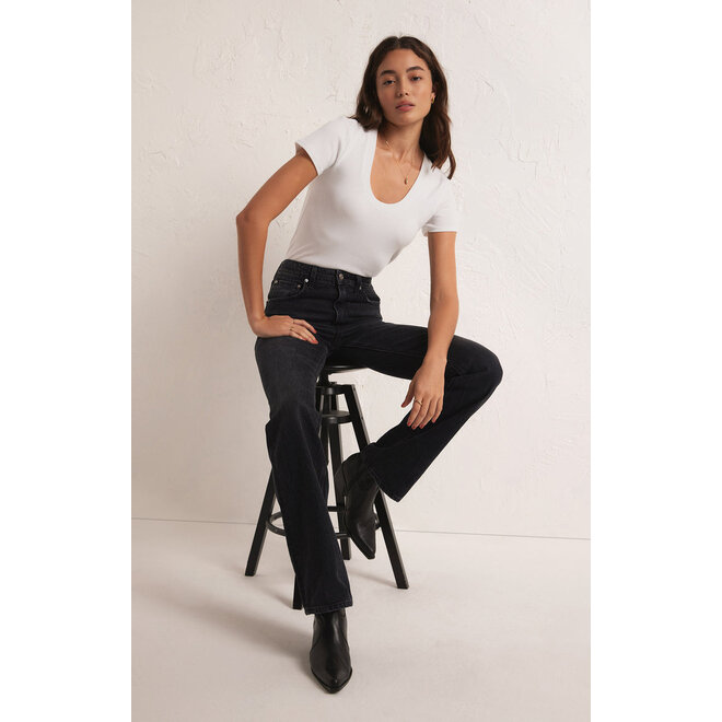 Sirena Rib Short Sleeve Tee
