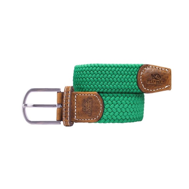 Elastic Woven Belt - Golf Green