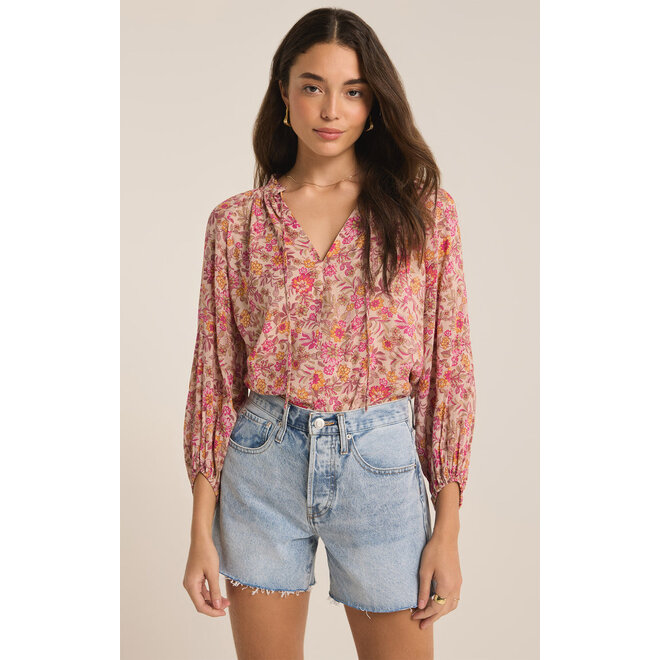 Carine Floral Top