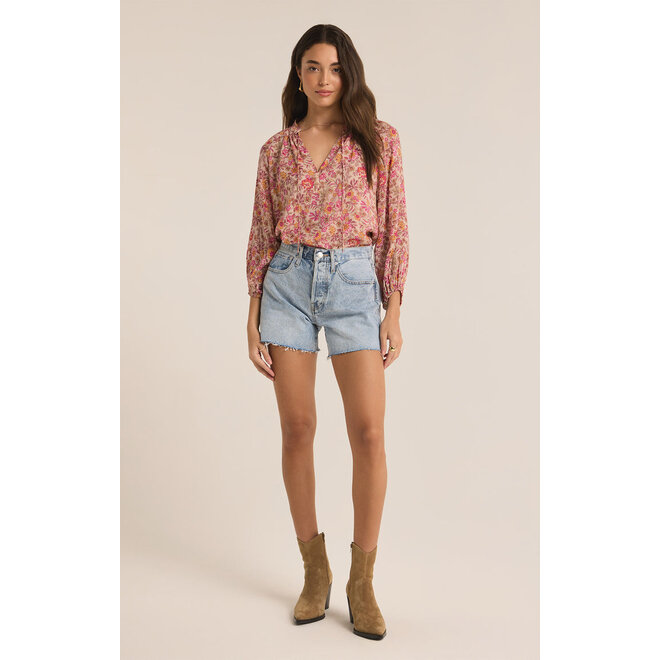Carine Floral Top
