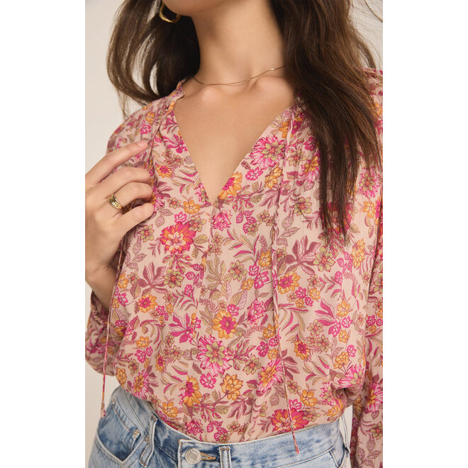 Carine Floral Top