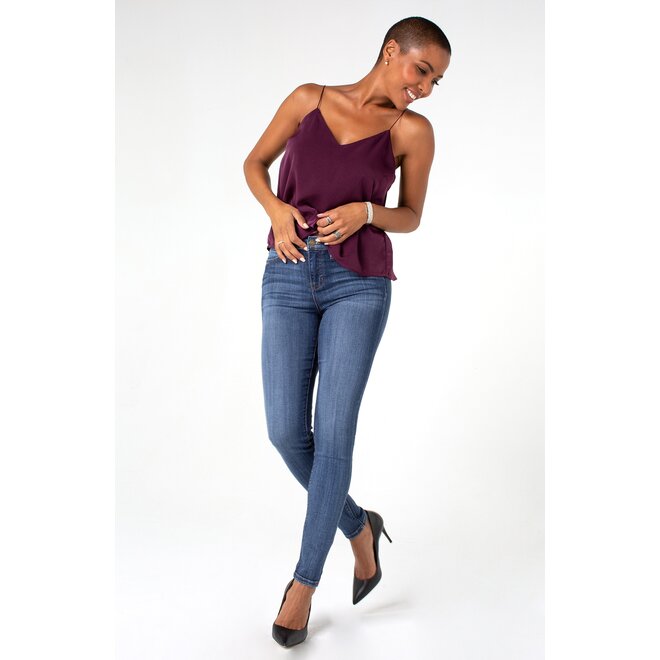 Abby Skinny High Performance Eco Denim