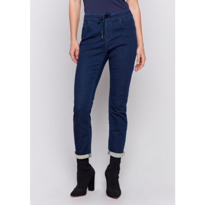 Stretchy Denim Jogger