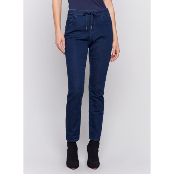 Stretchy Denim Jogger
