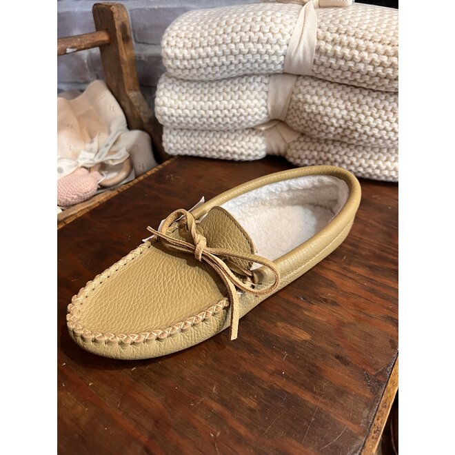Mens Moccasin Lined