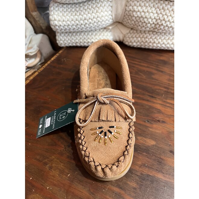 Mocassin Slipper Moka Suede