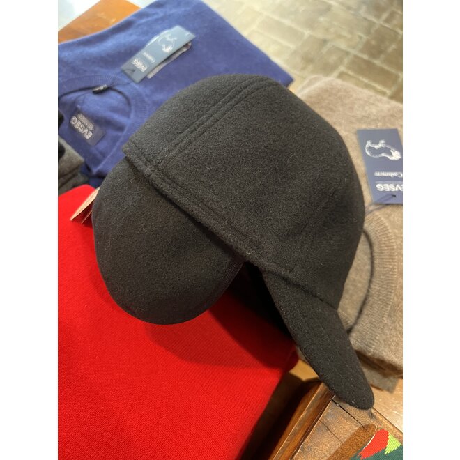 Wool Monaco Cap With Ear Flaps (4 colours)