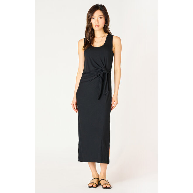 Knot Detail Midi Dress