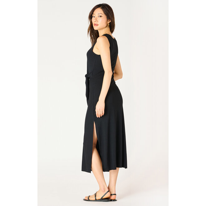 Knot Detail Midi Dress