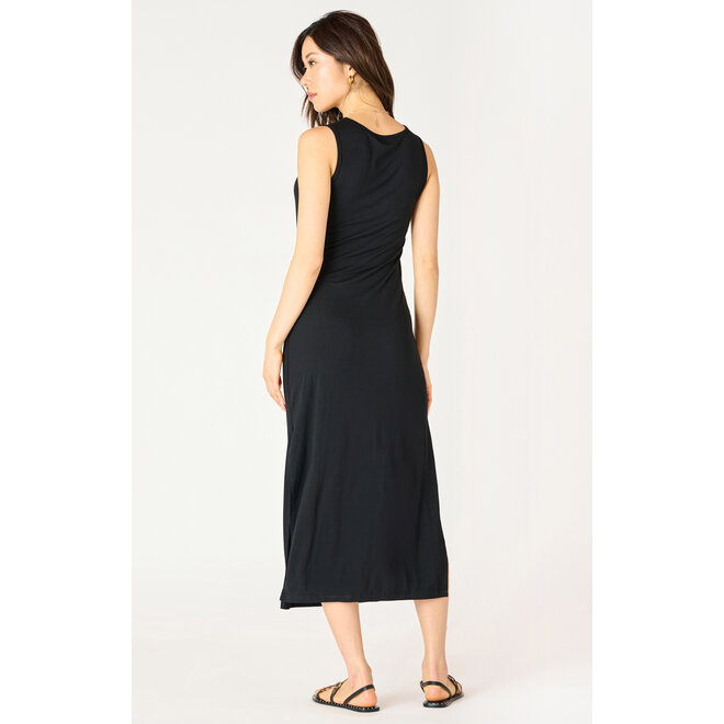 Knot Detail Midi Dress