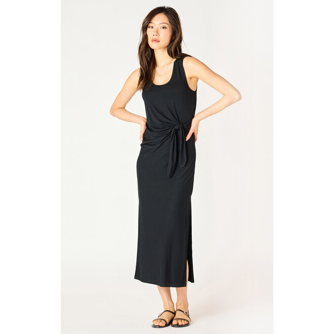 Knot Detail Midi Dress