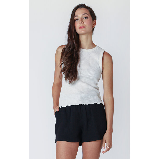 Waffle Knit Tank (2 colours)