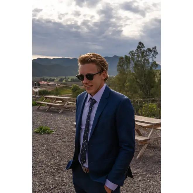 Pier Silk Skinny Tie