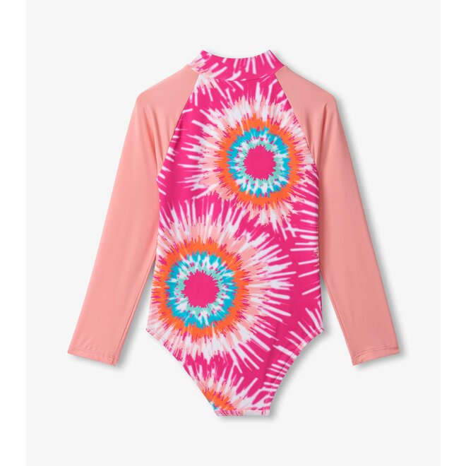 Children's Sunburst Tie Dye Rashguard