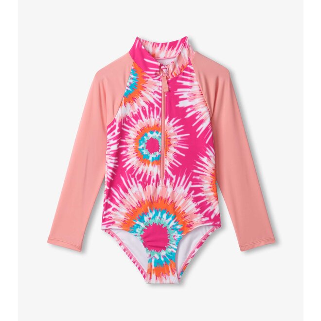 Children's Sunburst Tie Dye Rashguard